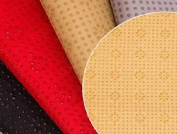 Antislip dot coating sample