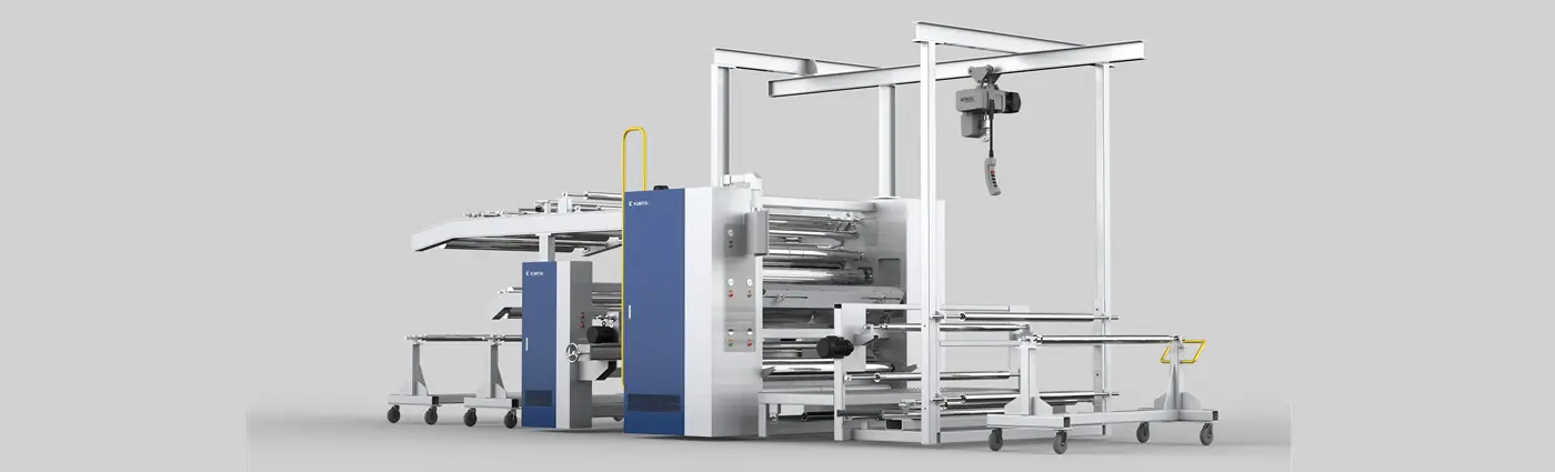 Advanced PLC Control PUR Hot Melt Laminating Machine