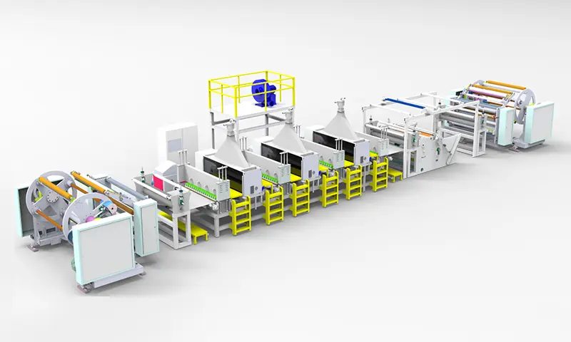 Advanced Glue Spray Lamination Machine